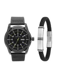 Daniel Klein Men Watch Gift Set With Bracelet