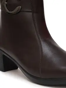 PLANET WALK Women Block Heeled Chelsea Boots