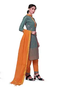 Maroosh Floral Woven Design Unstitched Dress Material