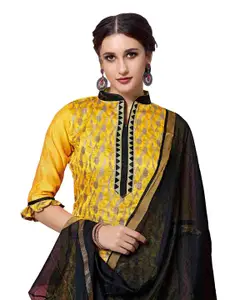 Maroosh Floral Woven Design Unstitched Dress Material