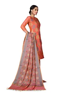 Maroosh Paisley Woven Design Unstitched Dress Material