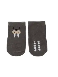 Yellow Bee Boys Pack Of 2 Cotton Patterned Ankle-Length  Socks