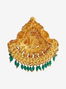 Kushal's Fashion Jewellery Embellished Bridal 92.5 Silver Contemporary Pendants