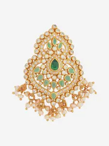 Kushal's Fashion Jewellery Gold-Plated Spherical Pendants