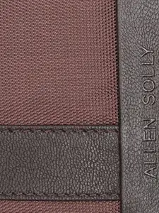 Allen Solly Men Colourblocked Leather Two Fold Wallet