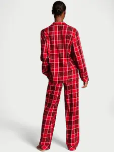 Victoria's Secret Women Checked Night suit