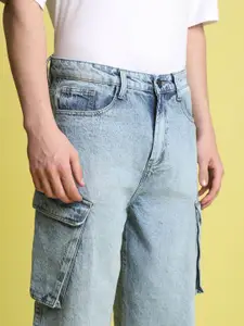Bene Kleed Men Baggy Light Fade CargoJeans