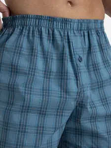 Jockey Pack of 2 Super Combed Mercerized Cotton Woven Checkered Inner Boxers - 8222