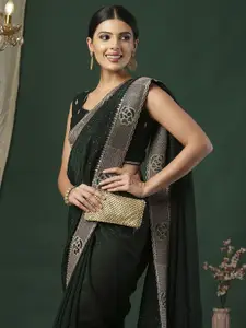 Anouk Women Embellished Beads and Stones Saree