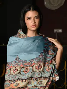 ODETTE Women Satin Printed Scarf