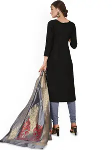 Maroosh Ethnic Motifs Embroidered Zari Unstitched Dress Material