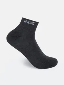 HRX by Hrithik Roshan Men Pack Of 3 Patterned Ankle-Length Socks