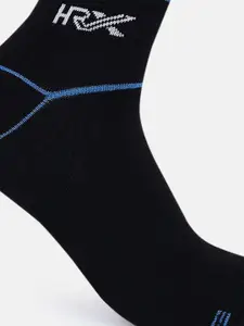 HRX by Hrithik Roshan Men Pack Of 3 Patterned Ankle-Length Socks
