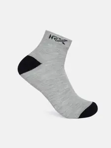 HRX by Hrithik Roshan Men Pack Of 3 Striped Ankle-Length Socks