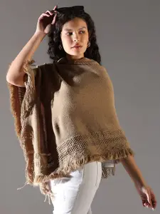 SHOWOFF Women Longline Poncho