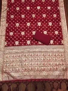 Maroosh Zari Jacquard Unstitched Dress Material