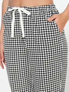 Dreamz by Pantaloons Printed Pure Cotton Straight-Leg Lounge Pants