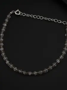 House of Aadyaa Women 925 sterling Silver Wraparound Bracelet