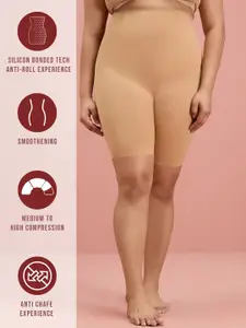 Nykd Women Mid-Rise Seamless Tummy & Thigh Shapewear