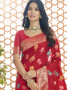 DEVATITHI Pure Soft Banarasi Silk Saree