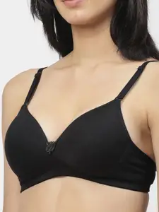 Floret Women Pack of 2 Seamless Medium Coverage Lightly Padded Bra