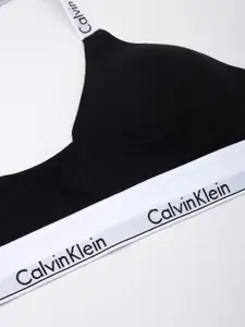 Calvin Klein Underwear Women Bralette Medium Coverage Lightly Padded CottonSeamless Bra