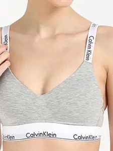 Calvin Klein Underwear Bralette Medium Coverage Seamless Lightly Padded Bra