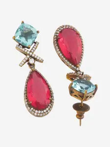 Kushal's Fashion Jewellery Contemporary Drop Earrings