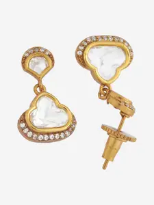 Kushal's Fashion Jewellery Contemporary Drop Earrings