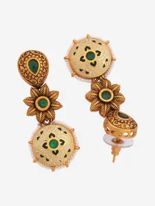 Kushal's Fashion Jewellery Contemporary Drop Earrings