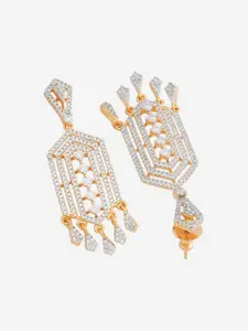 Kushal's Fashion Jewellery Contemporary Drop Earrings