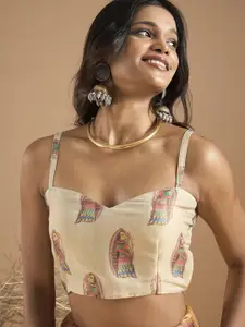 Sangria Striped Kanjeevaram Saree