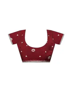 Satrani Embellished Saree With Blouse Piece
