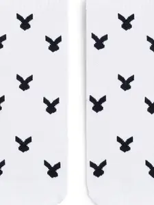 RARE RABBIT Men Cotton Ankle-Length Socks