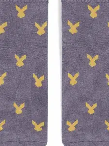 RARE RABBIT Men Cotton Ankle-Length Socks