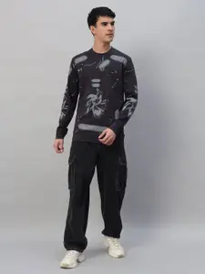 PROFY Men Printed Sweatshirt