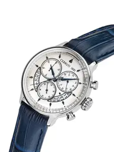 Cerruti 1881 Men Dial & Leather Straps Watch CECRA26802