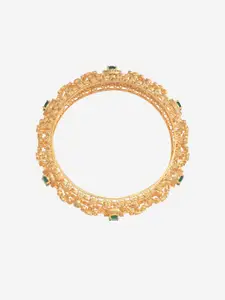 Kushal's Fashion Jewellery Women Gold-Plated Bangle