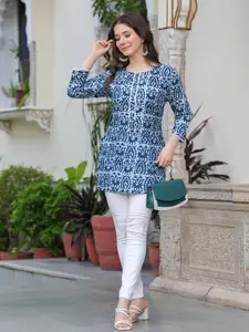 Mialo fashion Women Ethnic Motifs Printed Kurti