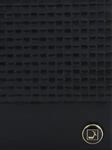 Da Milano Men Textured Leather Two Fold Wallet