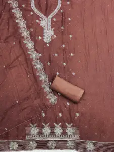 KALINI Embroidered Unstitched Dress Material