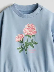H&M Girls Printed Sweatshirt
