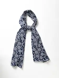 Contrast Living Women Printed Cotton Scarf