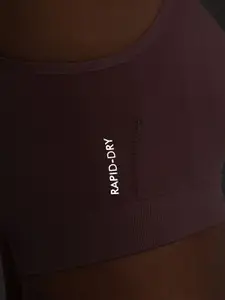 HRX by Hrithik Roshan Rapid-Dry Full Coverage Lightly Padded Workout Bra