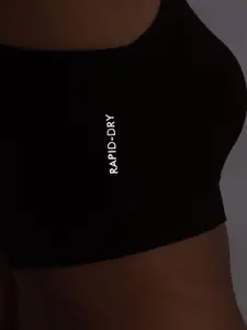 HRX by Hrithik Roshan Rapid-Dry Full Coverage Lightly Padded Workout Bra