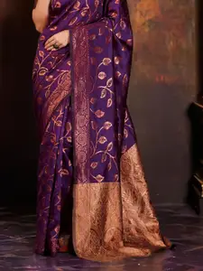 Sangria Woven Design Saree With Blouse Piece