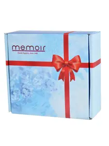 MEMOIR Silver-Plated 3 Piece Round Shape Pendant With Chain