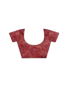 Mitera Floral Printed Pure Crepe Saree