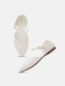 DressBerry Women Pointed Toe Ballerinas Flats