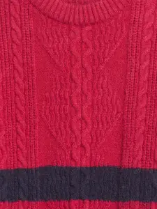 Duke Boys Cable Knit Pullover Sweater